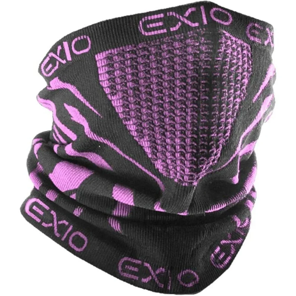 Men's Black/pink Winter Neck Warmer Gaiter Balaclava Windproof Ski Face Mask